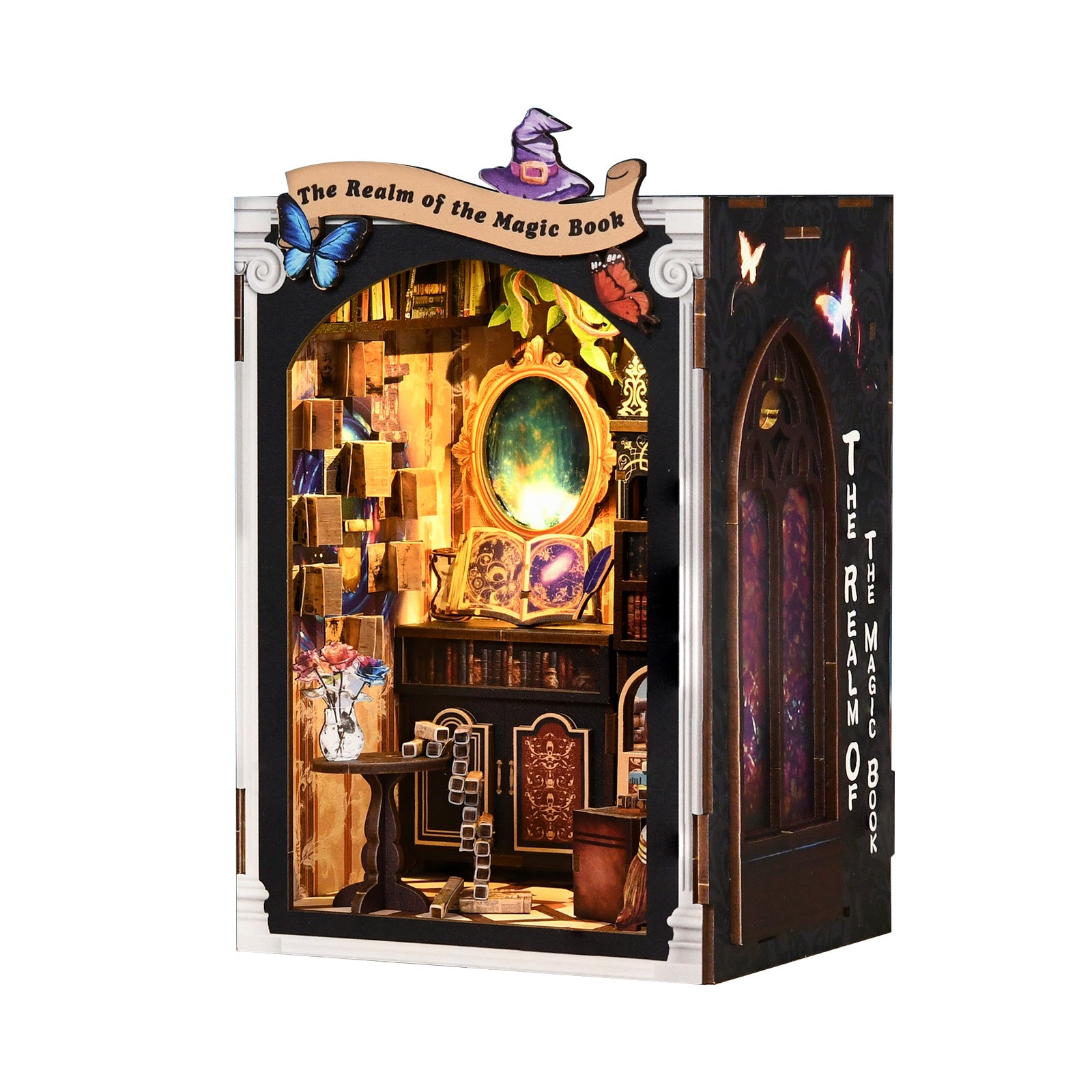 Booknook Realm of the Magic Book – schuin rechts