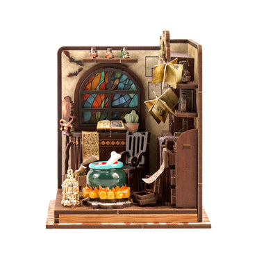 Miniatuur bouwpakket Magic Potion Workshop – vooraanzicht