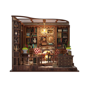 Miniatuur bouwpakket Left Bank Study – vooraanzicht