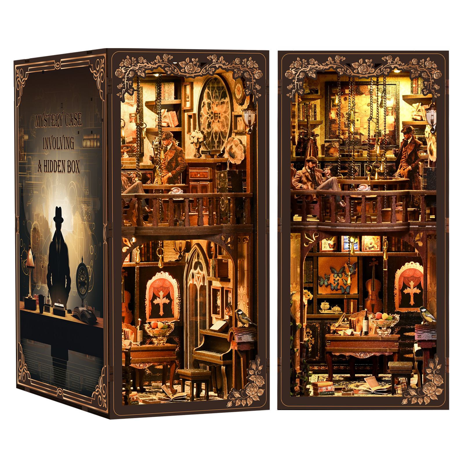 Dark Box Mystery Case booknook - productaanzicht