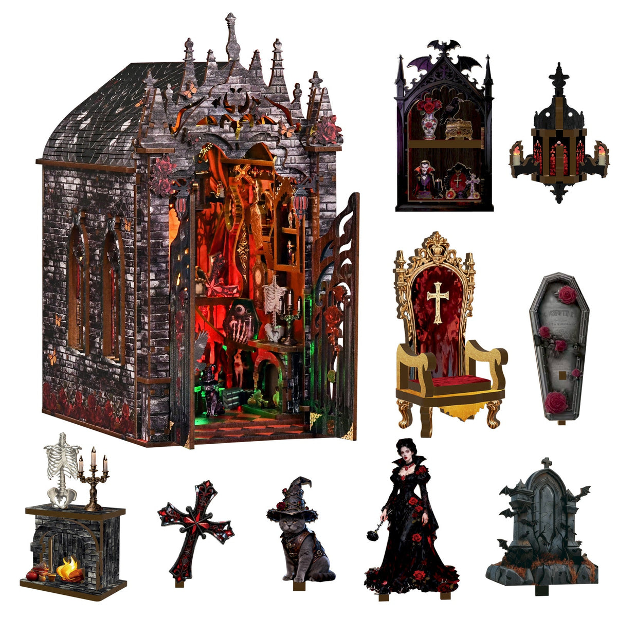 Booknook Dark Castle - Assemblr