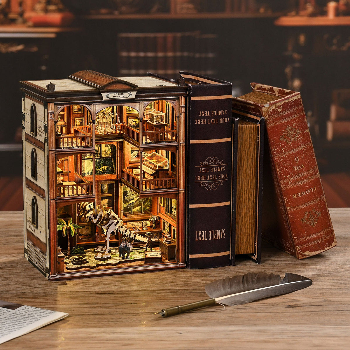 Booknook Fossielenmuseum - Assemblr
