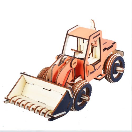 Bulldozer kleur - Assemblr