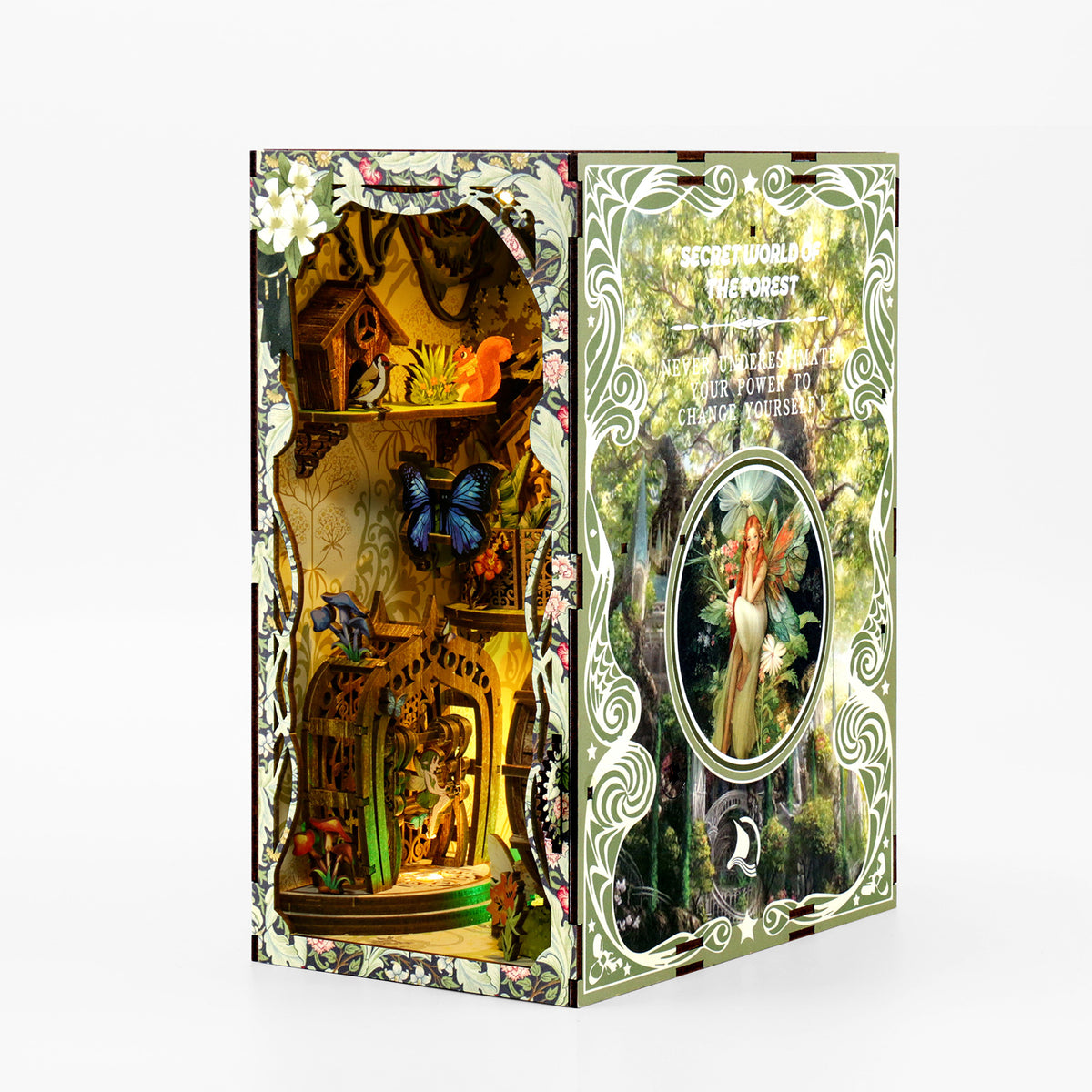 Booknook Secret World of the Forest – schuin links