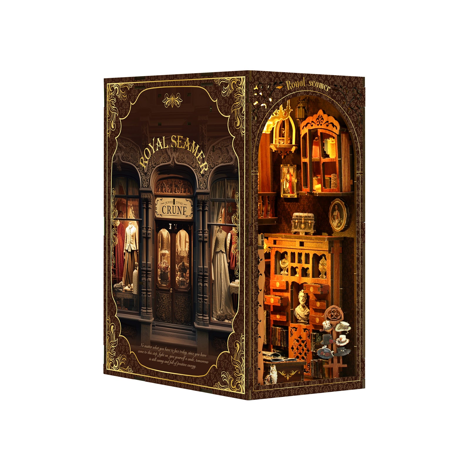 Booknook Royal Tailor – schuin rechts