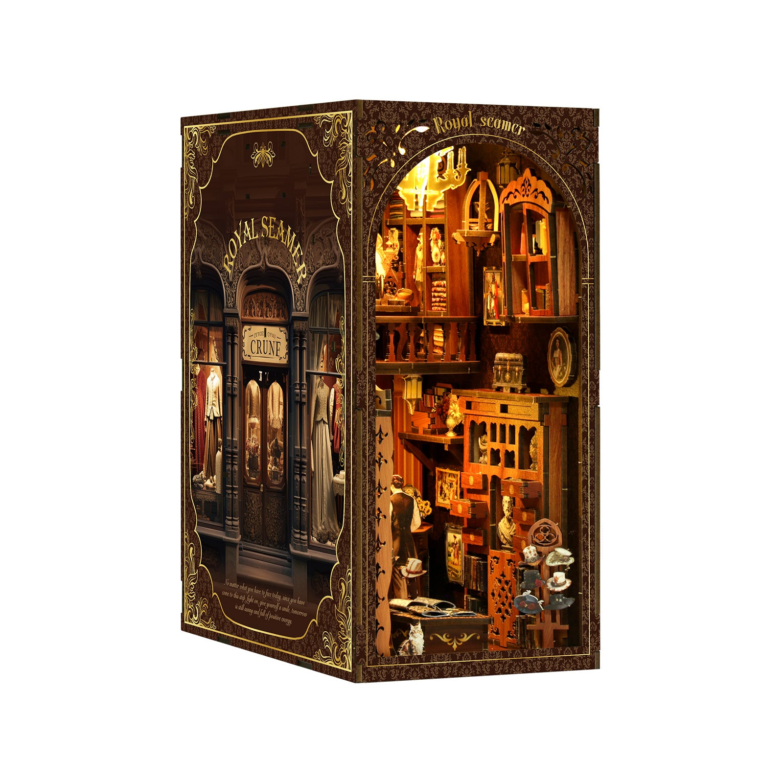 Booknook Royal Tailor – schuin links