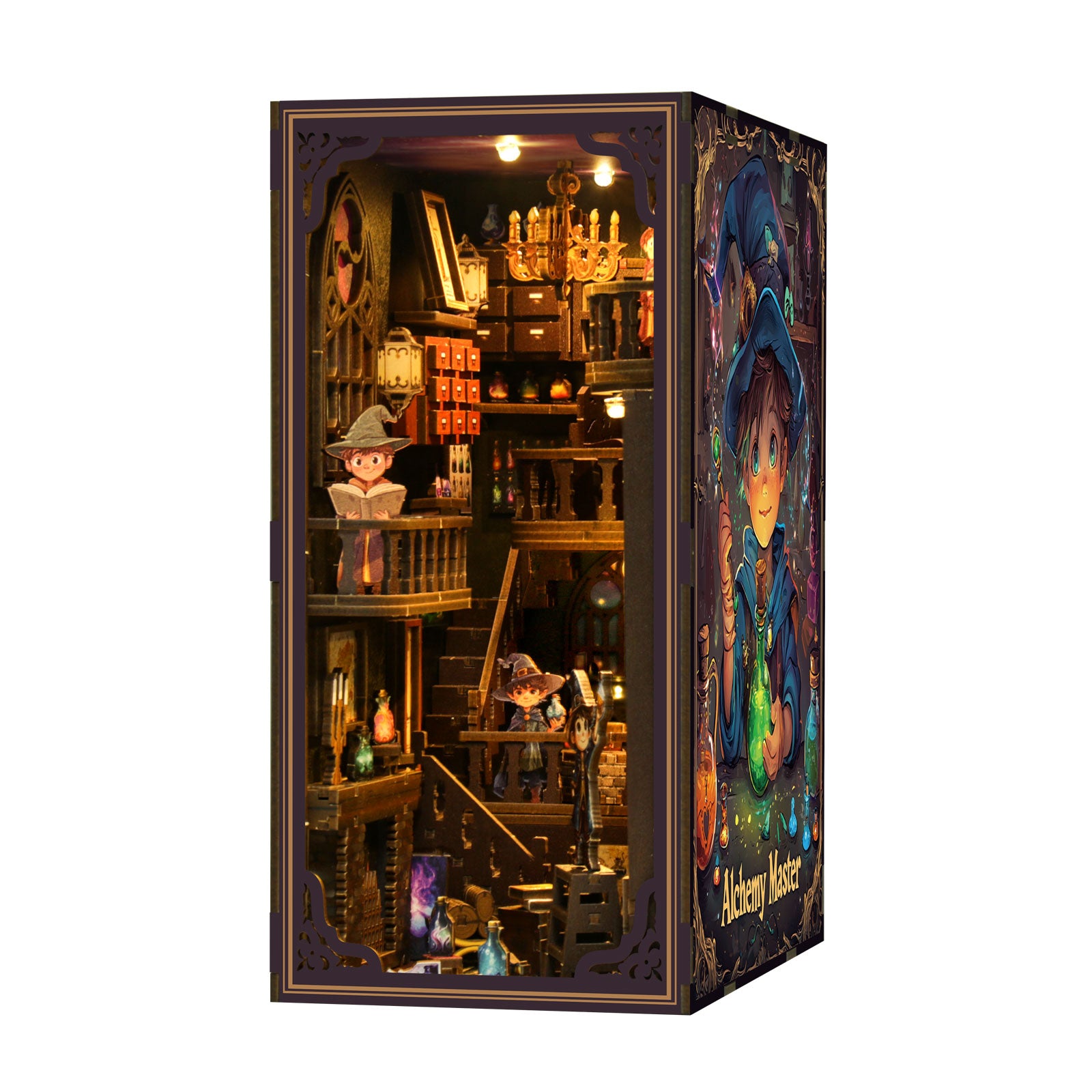 Booknook Alchemy Master – schuin rechts