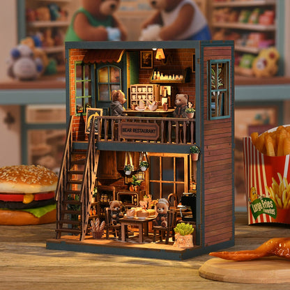Miniatuur bouwpakket Berenrestaurant - Assemblr