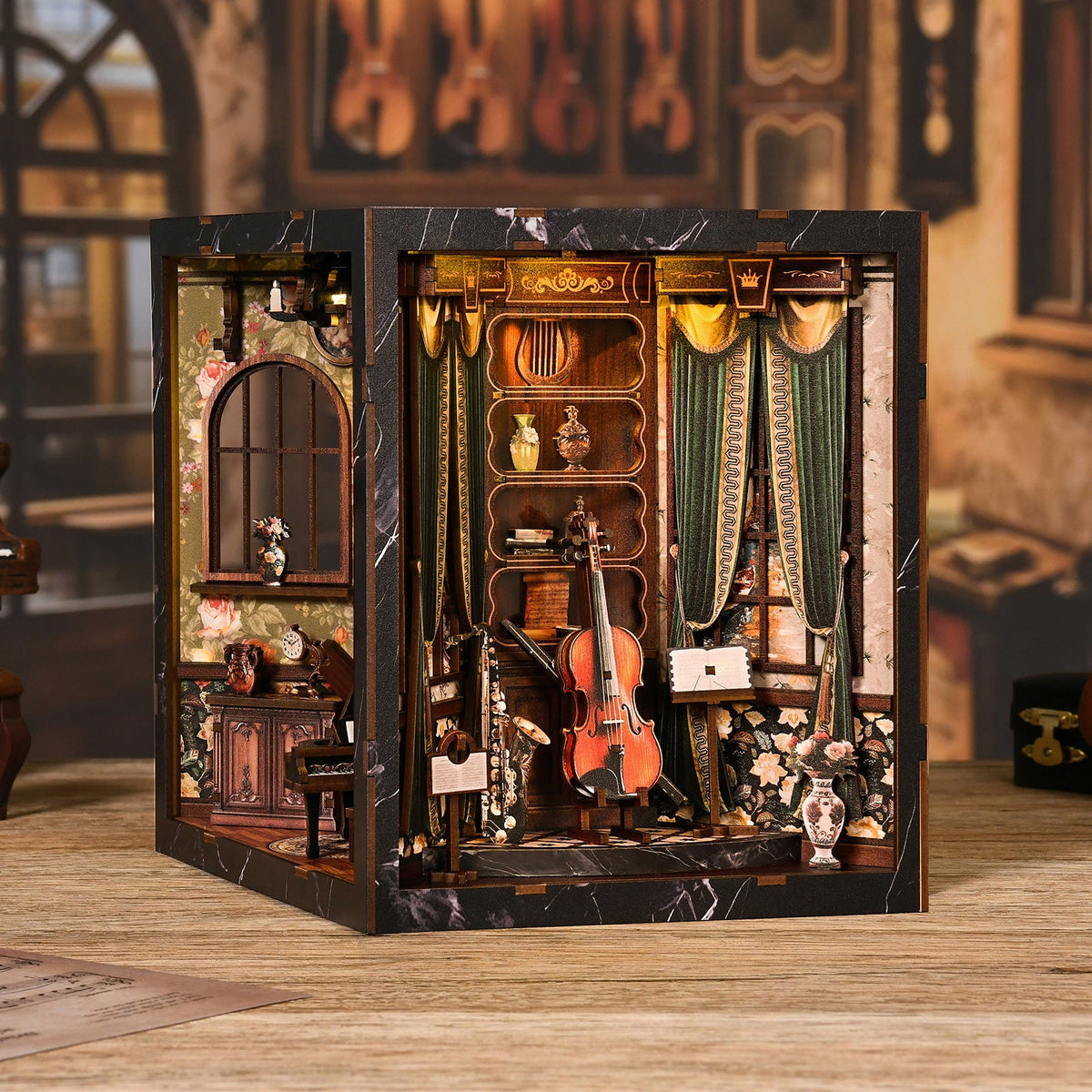 Miniatuur bouwpakket Europese Muziekkamer - Assemblr