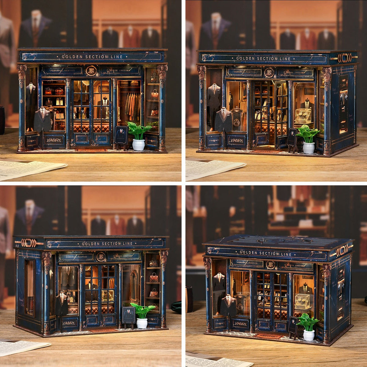 Miniatuur bouwpakket Golden Section Line - Assemblr