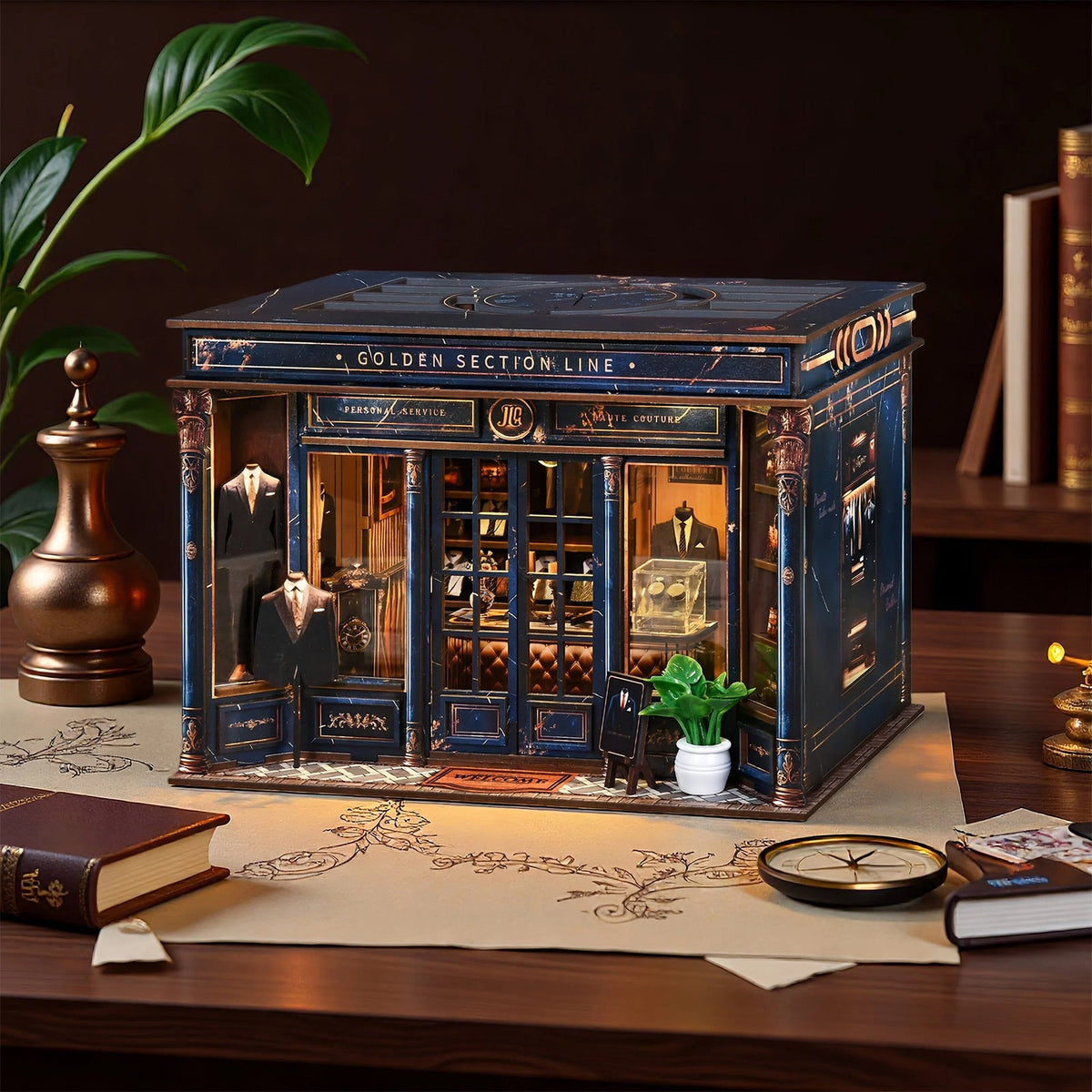 Miniatuur bouwpakket Golden Section Line - Assemblr