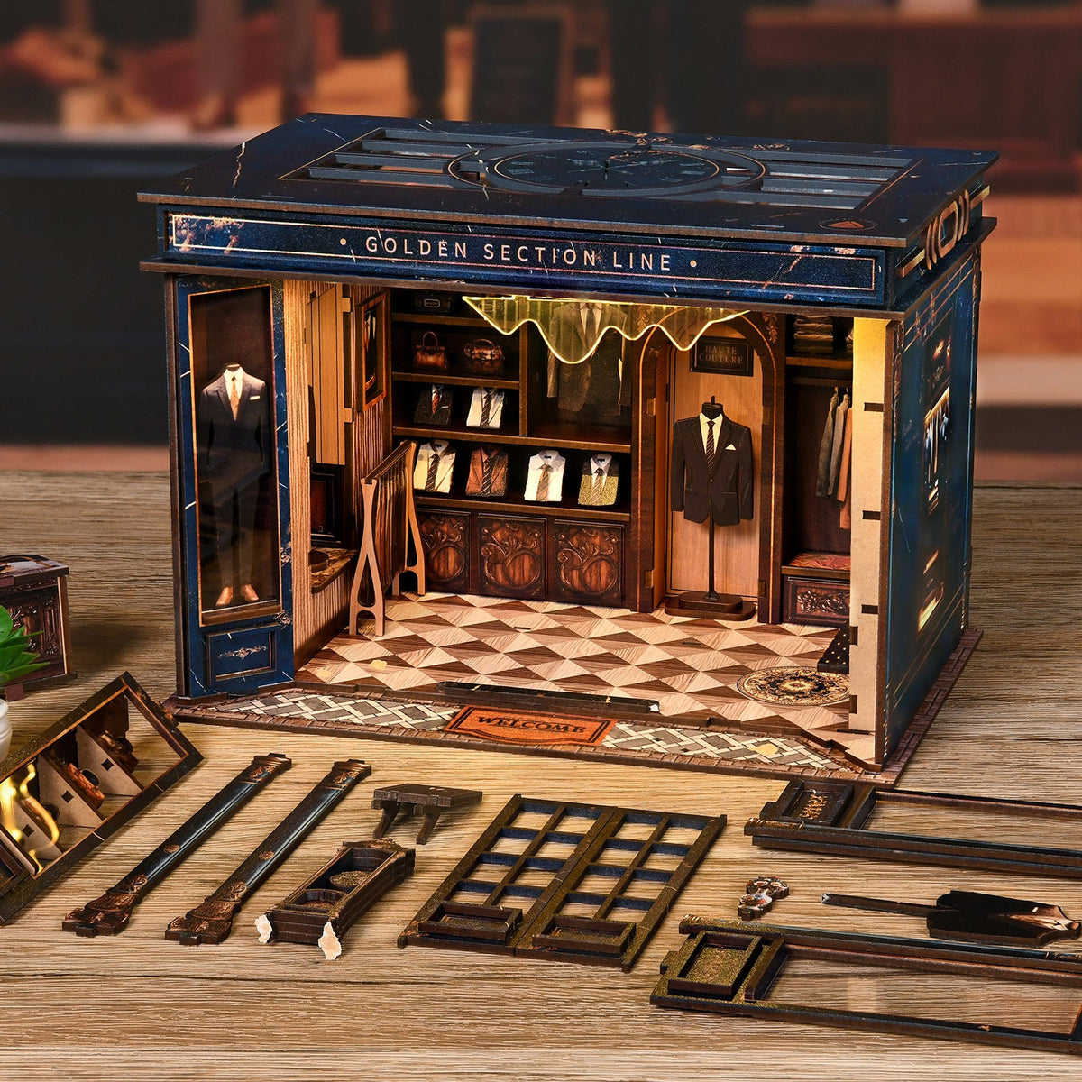 Miniatuur bouwpakket Golden Section Line - Assemblr
