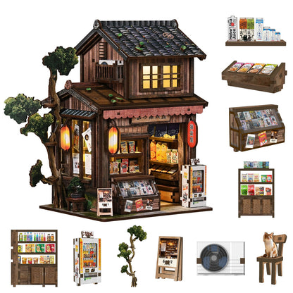 Miniatuur bouwpakket Kasuga Grocery Store - Assemblr