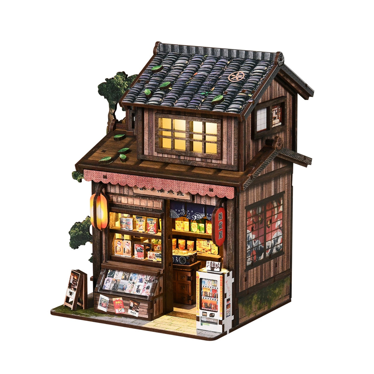 Miniatuur bouwpakket Kasuga Grocery Store - Assemblr