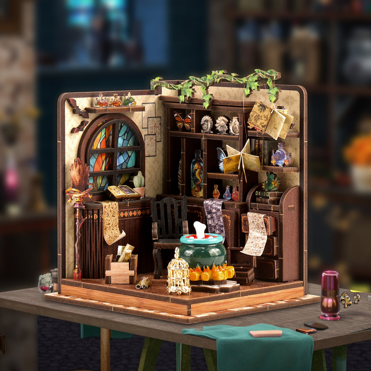 Miniatuur bouwpakket Magic Potion Workshop - Assemblr