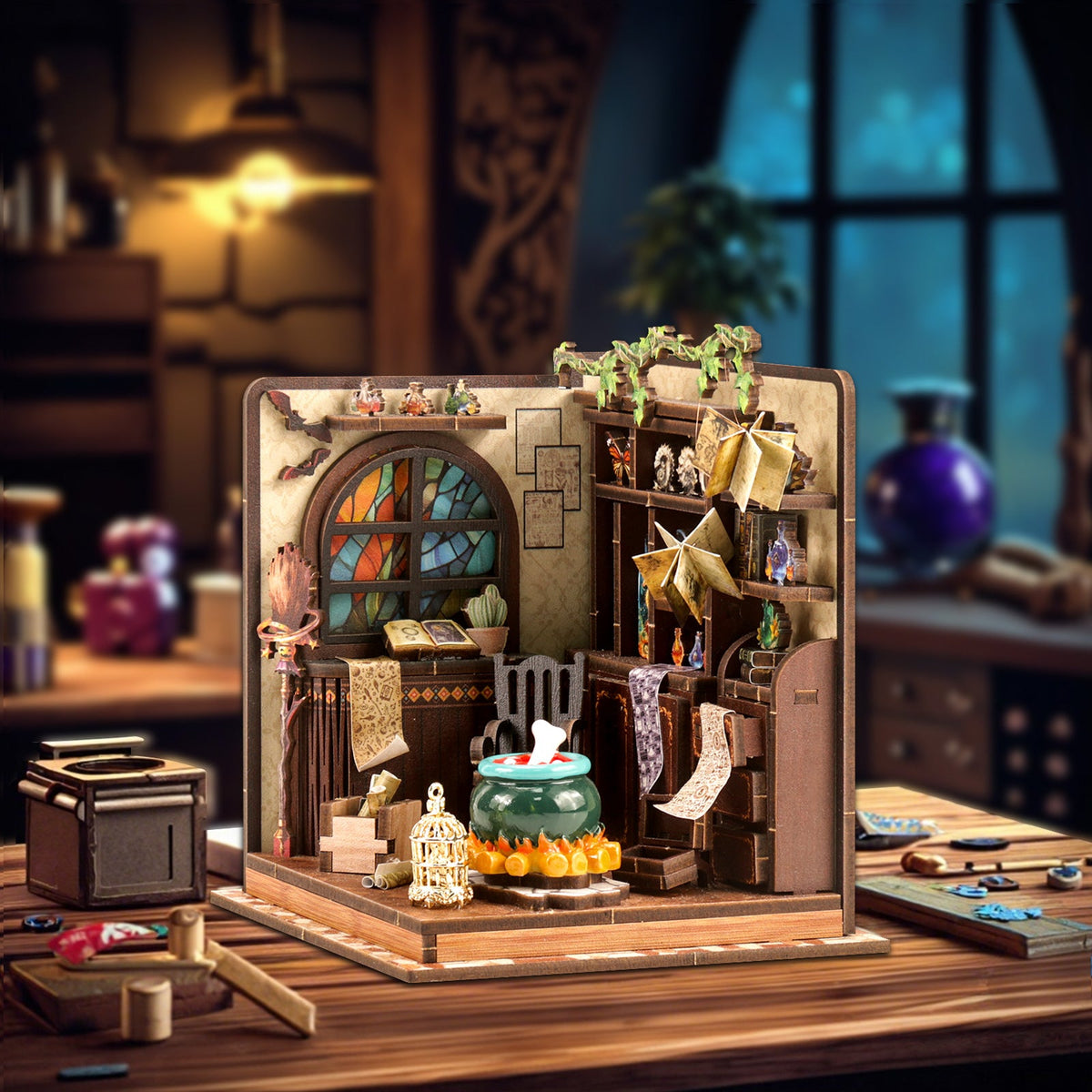 Miniatuur bouwpakket Magic Potion Workshop - Assemblr